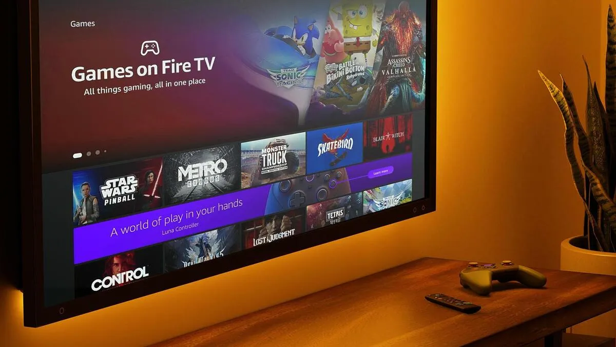 Amazon Fire TV Stick 4K games